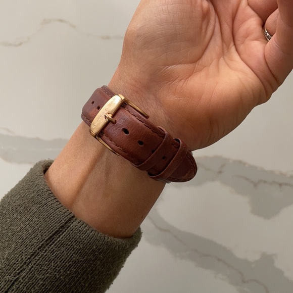 Kapten & son campus 40mm black and brown watch